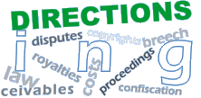 Directions navigation tab