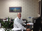 Eric Bonilla at the office