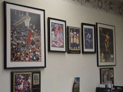 Avid sports fan