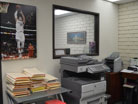 the office area