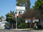 View of the office coming from the Southeast