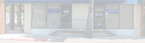 Eric Bonilla's office front in Whittier California